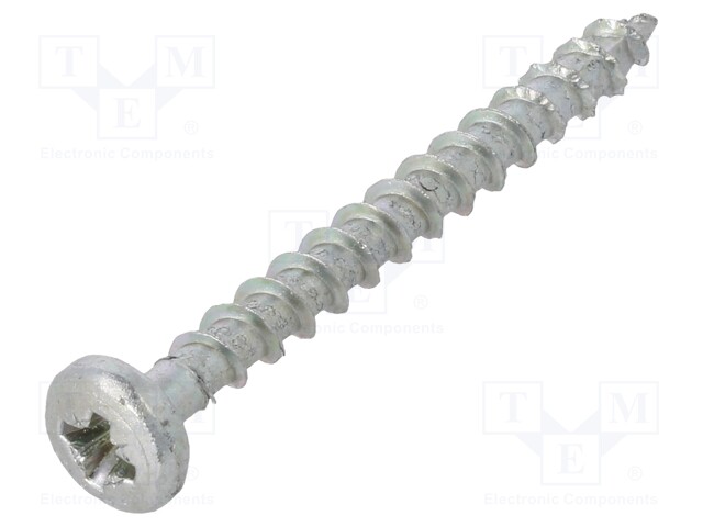 Screw; SPAX®; 6x60; Head: cheese head; Pozidriv; steel; zinc; BN: 615