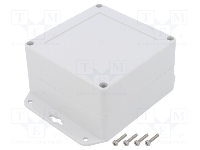 Enclosure: multipurpose; X: 105mm; Y: 105mm; Z: 60mm; ZP; ABS; gasket