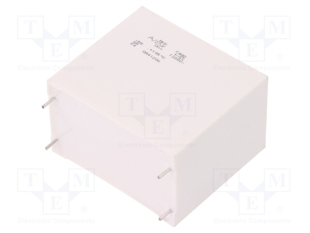 Capacitor: polypropylene; DC-Link; 27uF; ESR: 4.9mΩ; C4AQ; THT; ±5%