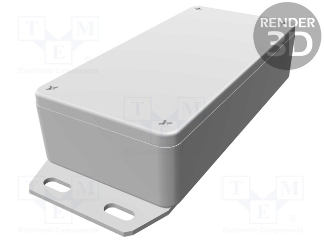 Enclosure: multipurpose; X: 50mm; Y: 101mm; Z: 25mm; 1590; aluminium