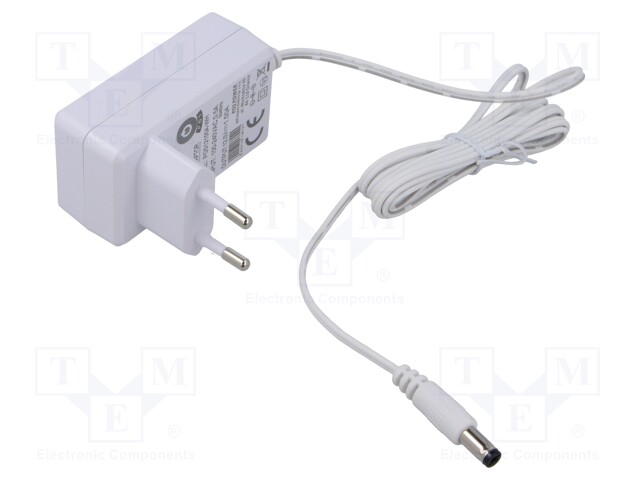 Power supply: switching; mains,plug; 12VDC; 1.5A; 18W; Plug: EU