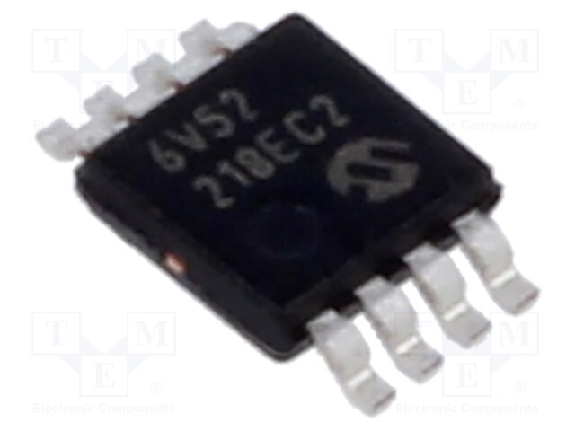 IC: operational amplifier; 2MHz; Ch: 2; MSOP8; IB: 250pA; Iio: 1nA