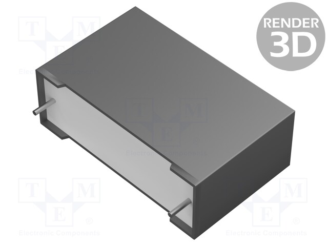 Capacitor: polypropylene; X2; 1.5uF; 27.5mm; ±10%; 32x20x11mm