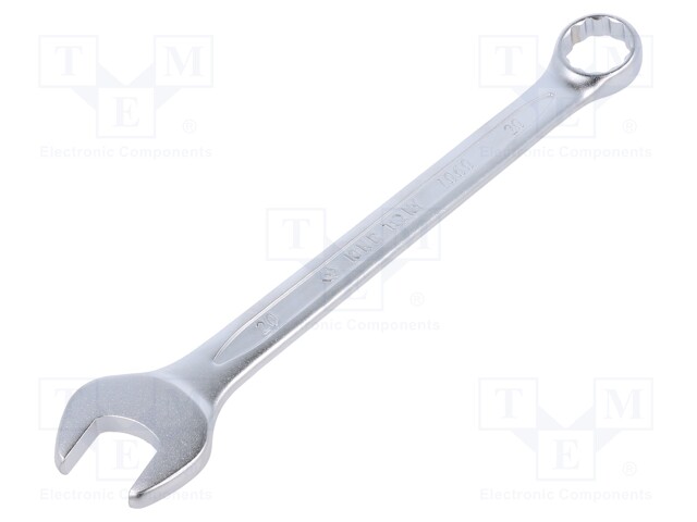 Wrench; combination spanner; 20mm; Chrom-vanadium steel; L: 245mm