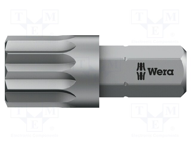 Screwdriver bit; spline (12-angles)