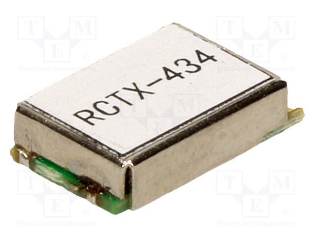 Module: RF; AM transmitter; ASK,OOK; 433.92MHz; 4÷12VDC; 11dBm