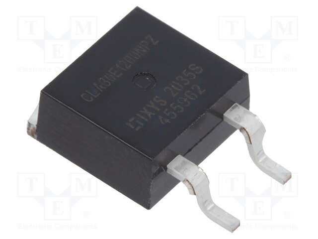 Thyristor; 1.2kV; 30A; 47A; 30/50mA; Package: tube; SMD; TO263ABHV