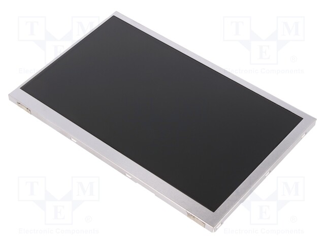 Display: TFT; 7"; 800x480; Illumin: LED; Dim: 165x104x5.4mm