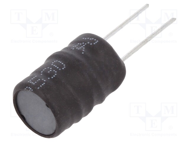 Inductor: wire; THT; 470uH; ±10%; Ø11.5x17.5mm; vertical