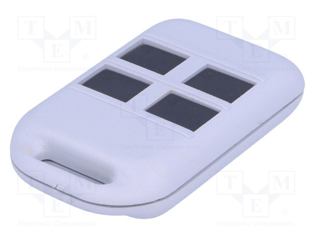 Enclosure: for remote controller; X: 36mm; Y: 59mm; Z: 13mm; ABS