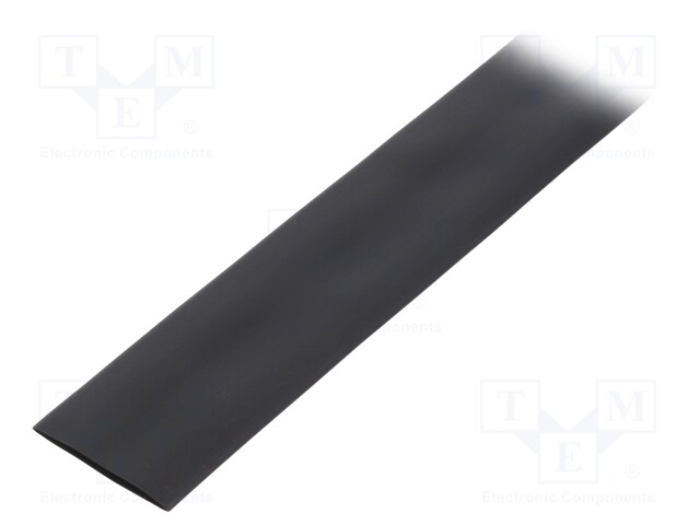 Heat shrink sleeve; glueless; 2: 1; 19mm; L: 1m; polyolefine