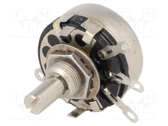 Potentiometer: shaft; single turn; 47kΩ; 2W; ±20%; soldered; 6mm