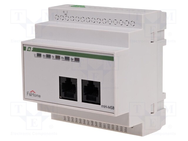 Scene module; F&Home; for DIN rail mounting; 24VDC; IP20; 0÷45°C