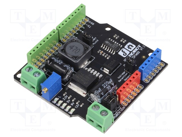 Module: shield; 4.5÷35VDC; Application: ARDUINO; 2A; 1.25÷12V