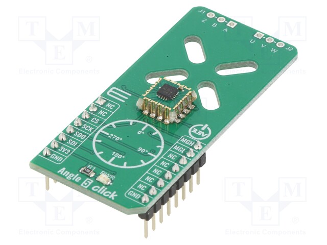 Click board; magnetic field sensor; SPI; MA302; 3.3VDC