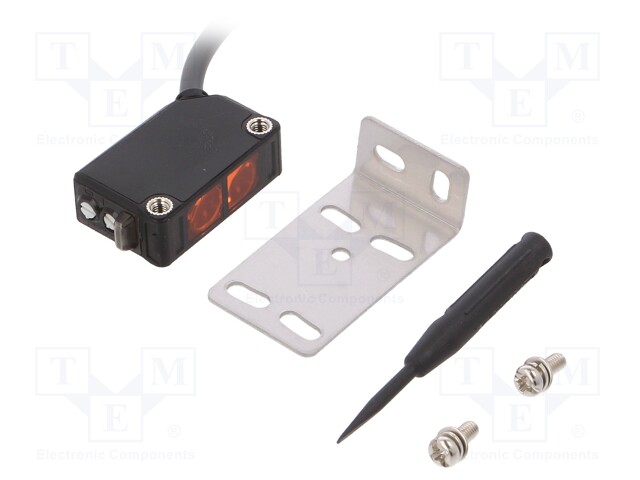 Sensor: photoelectric; Range: 1m; PNP; DARK-ON,LIGHT-ON; 20mA; <1ms