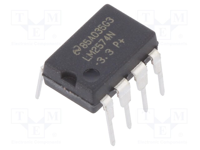 PMIC; DC/DC converter; Uin: 4÷40V; Uout: 3.3V; DIP8; buck