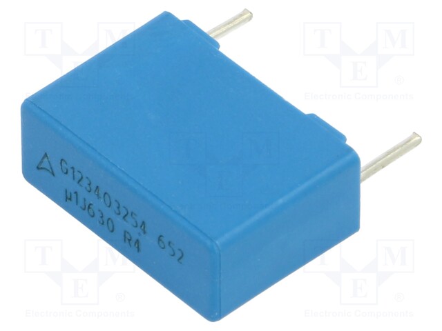 Capacitor: polypropylene; 100nF; Body dim: 7x12.5x18mm; THT; ±5%