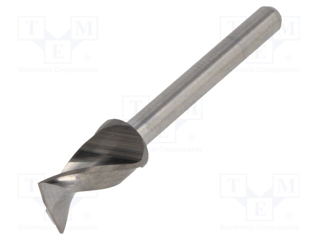 Drill bit; PCB; Ø: 6.15mm; L: 38.2mm; 1/8" (3,175mm)