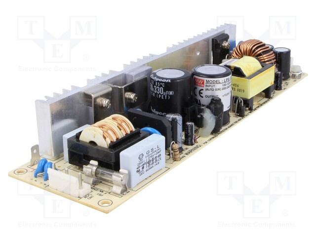 Power supply: switched-mode; 101.25W; 248÷370VDC; 88÷264VAC; 7.5A