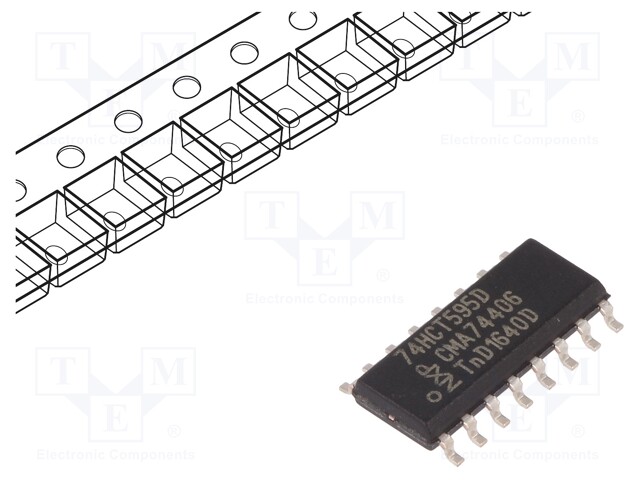 IC: digital; SMD; SO16; Series: HCT; Package: tube