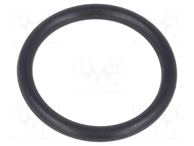 O-ring gasket; NBR; D: 1.5mm; Øint: 12mm; PG9; black; -30÷120°C