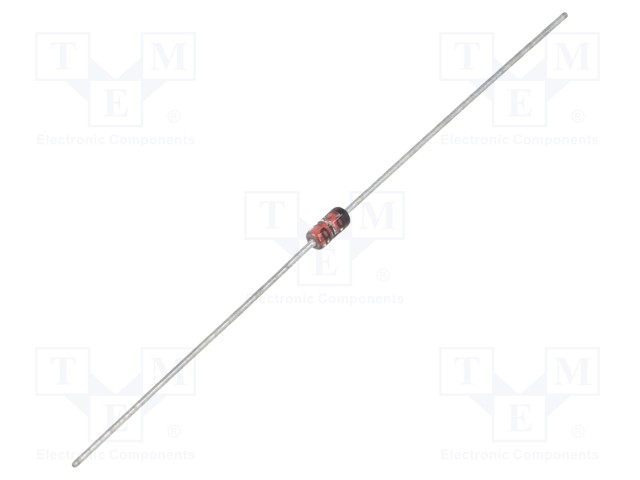 Diode: Zener; 0.5W; 47V; DO35; single diode; 100nA