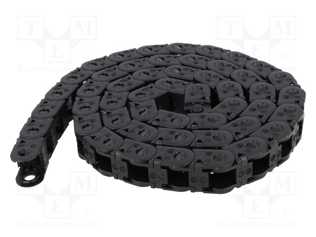 Cable chain; Series: E2.10; Bend.rad: 18mm; L: 1000mm