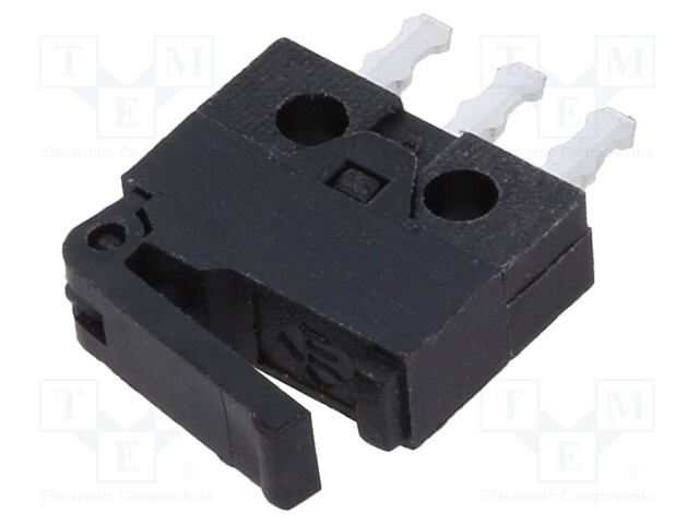 Microswitch SNAP ACTION; SPDT; 0.3A/6VDC; Rcont max: 50mΩ; Pos: 2
