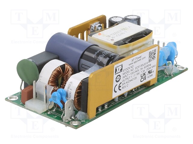 AC/DC DIN Rail Power Supply (PSU), ITE, 1 Output, 35 W, 5 V, 7 A