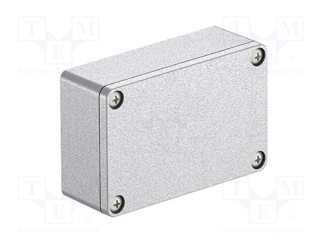 Enclosure: multipurpose; X: 64mm; Y: 98mm; Z: 34mm; Mx; aluminium