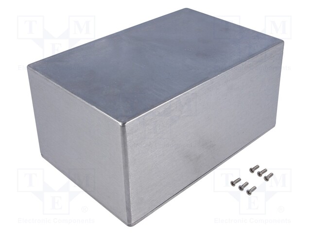 Enclosure: multipurpose; X: 146mm; Y: 222mm; Z: 106mm; aluminium