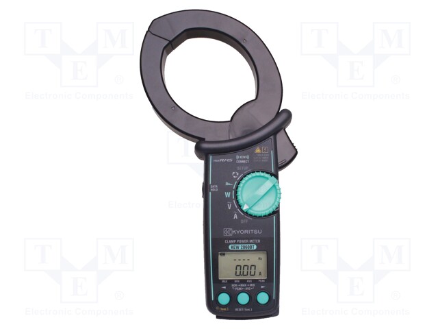 AC digital clamp meter; Øcable: 75mm; LCD,with a backlit; 590g