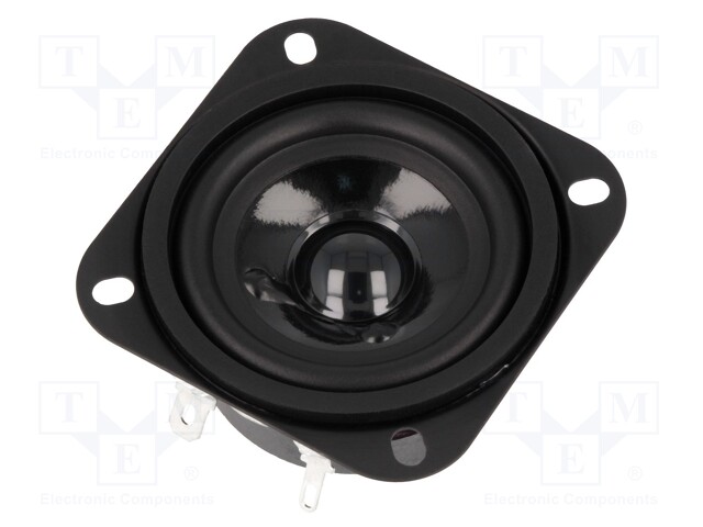 Loudspeaker; 10W; 8Ω; 58.5x58.5x28mm; 120÷20000Hz; Ø: 56mm