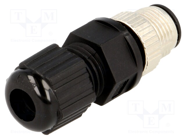 Plug; M12; PIN: 4; male; A code-DeviceNet / CANopen; for cable