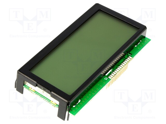 Display: LCD; alphanumeric; FSTN Positive; 16x2; 67x32.9x14mm; LED