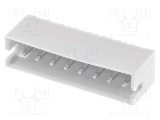 Socket; wire-board; male; ZH; 1.5mm; PIN: 8; THT; 50V; 1A; -25÷85°C