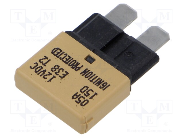 Fuse: fuse; 5A; 14VDC; automotive; 20.5mm