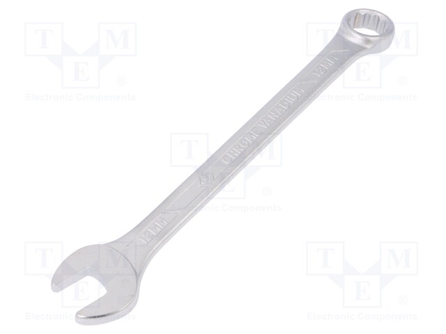 Key; combination spanner; 12mm; Overall len: 160mm; DIN 3113