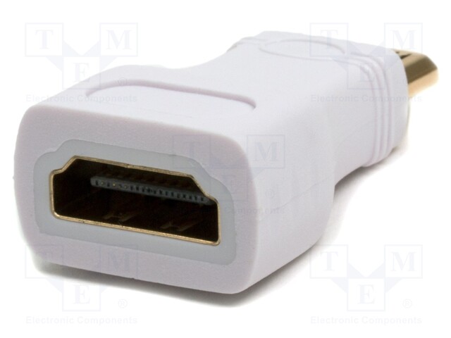 Adapter; HDMI socket,mini HDMI plug