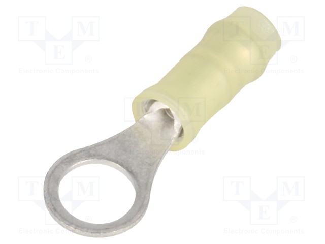 Ring terminal; M3,5; Ø: 3.68mm; 0.129÷0.326mm2; crimped; for cable