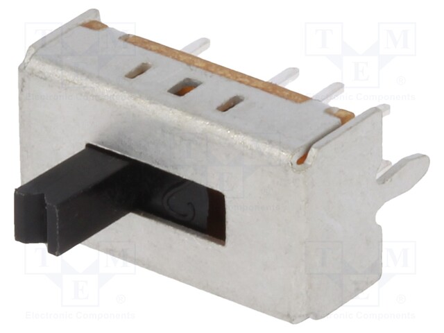 Switch: slide; Pos: 3; 0.3A/30VDC; ON-ON-ON; Mounting: PCB,THT; 20mΩ