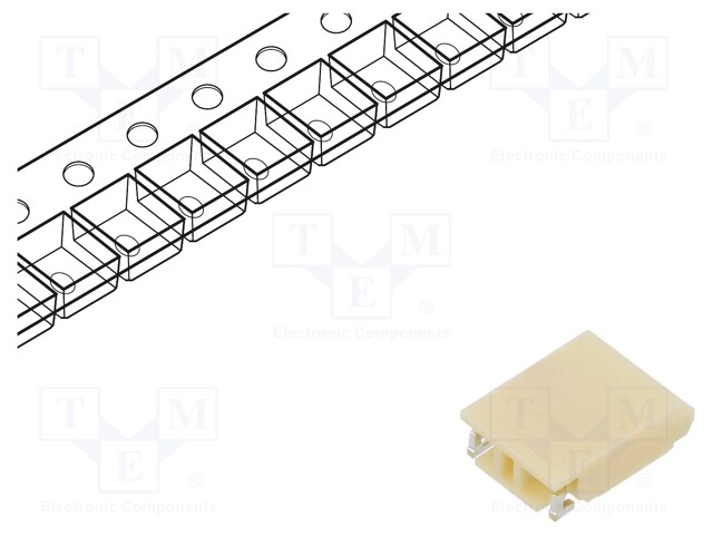 Connector: wire-board; BHS; socket; male; horizontal; PIN: 2; 3.5mm