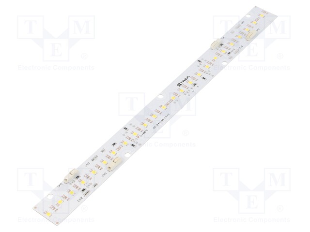 LED strip; 23.2V; white cold; W: 24mm; L: 280mm; No.of diodes: 24