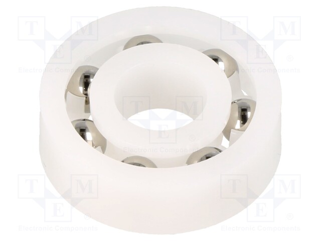 Bearing: ball; Øint: 9mm; Øout: 24mm; W: 7mm; Cage: polyamide