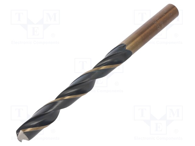 Drill bit; for metal; Ø: 9.8mm; L: 133mm; HSS; bulk,industrial