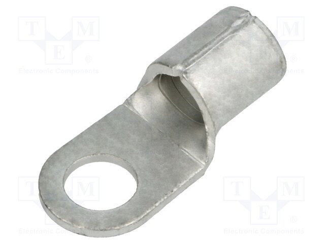 Ring terminal; M6; 16mm2; crimped; for cable; non-insulated; 6.4mm