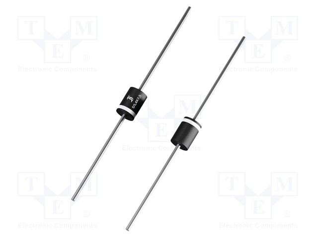 Diode: rectifying; THT; 400V; 8A; Package: Ammo Pack; Ø5,4x7,5mm