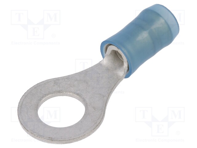 Ring terminal; M6; Ø: 6.35mm; 1.25÷2mm2; crimped; for cable; tinned