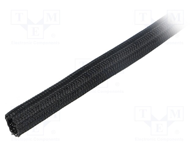 Polyester conduit; Braid diameter: 19.05mm; Mat: polyester; black